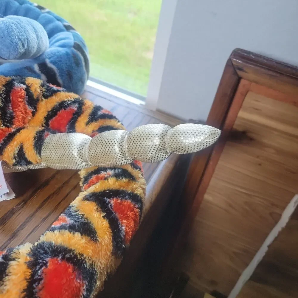 Lot of 2 Stuffed Plush Rattle snakes Aurora Copperhead & Wild Republic Blue Rock